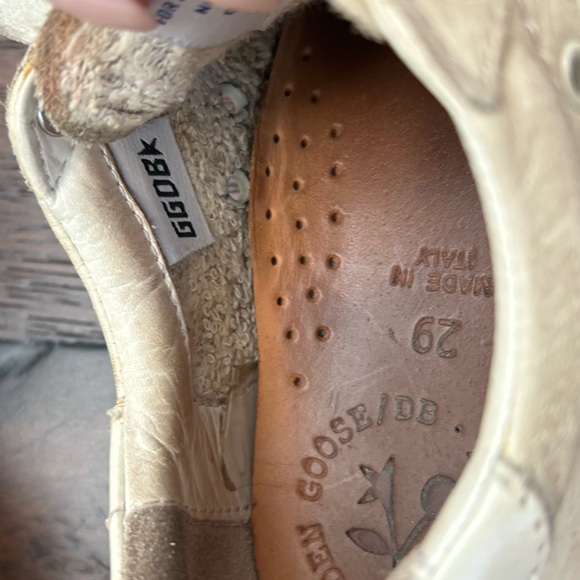 Golden Goose kids superstar sneakers, size 29 - Picture 5 of 9